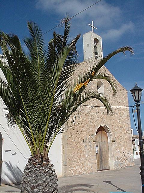 Church in San Fernando - Formentera, September 2000