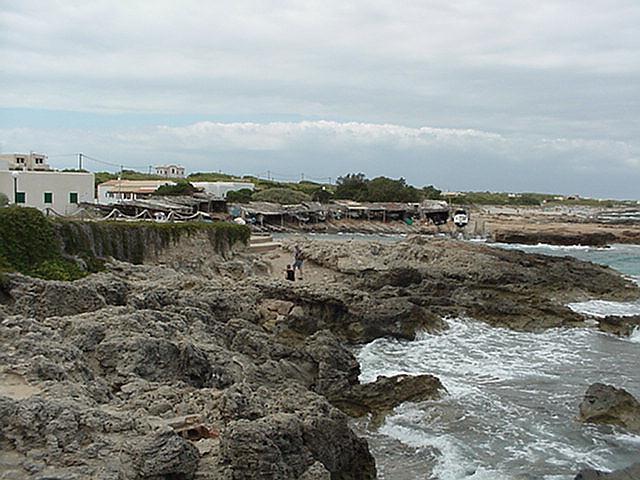 Harbour of Es Calo - Formentera, September 2000