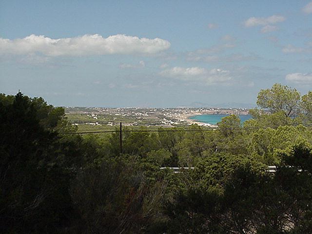 Panoramic view to the west - Formentera, September 2000